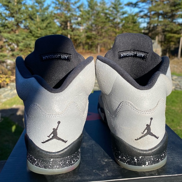 Jordan 5 Retro GG Wolf grey 440892-008 SIZE 4Y Youth 2016 - Picture 4 of 6